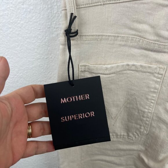 MOTHER Denim the Patch Pocket Overall Ankle in Act Natural, Size Small, NWT! - Picture 8 of 15